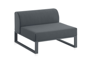 Съемное садовое кресло из ткани