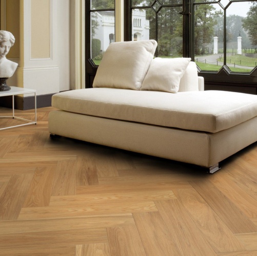 Паркет Ёлка Solidfloor New classic Винзор 1126204 Дуб Натур (Гладкая) 610х122 мм 1500200200 - Вид №19