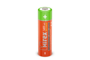 17274474 Аккумулятор , Ni-MH HR6 / AA 1400mAh 1,2V 2 шт ecopack 23702-HR6-14-E2 Mirex