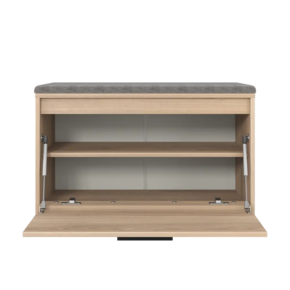 Банкетка Лион 80x49x41.7 см ЛДСП цвет дуб комано Santreyd STLM-2028423 - Вид №5