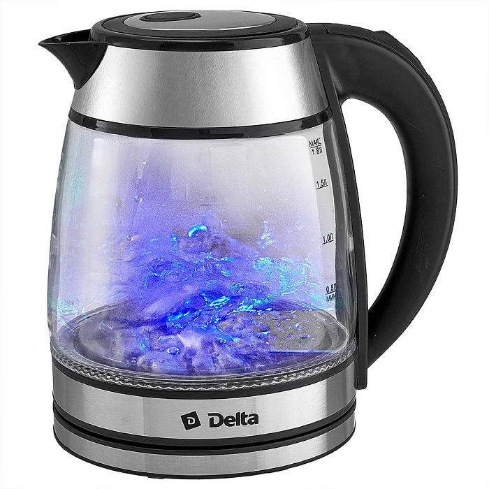 9233363 Электрочайник DELTA DL-1120 серый STDN-0136941 - Вид №6