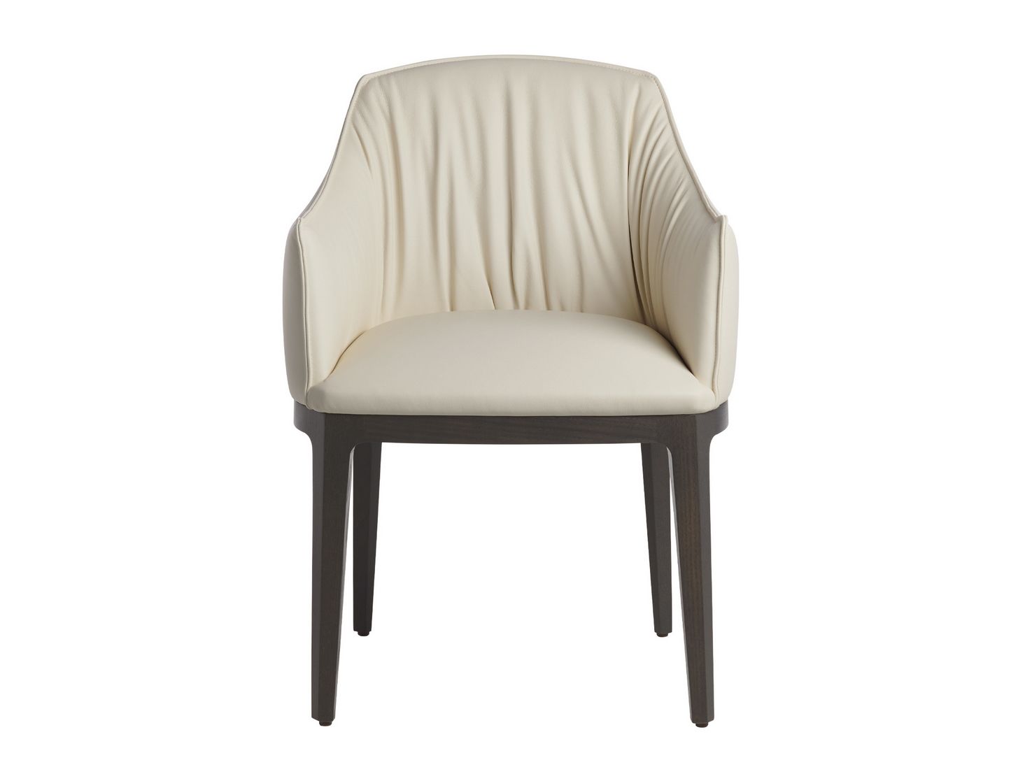 Мягкое кожаное кресло с подлокотниками Potocco ARCH-00127811