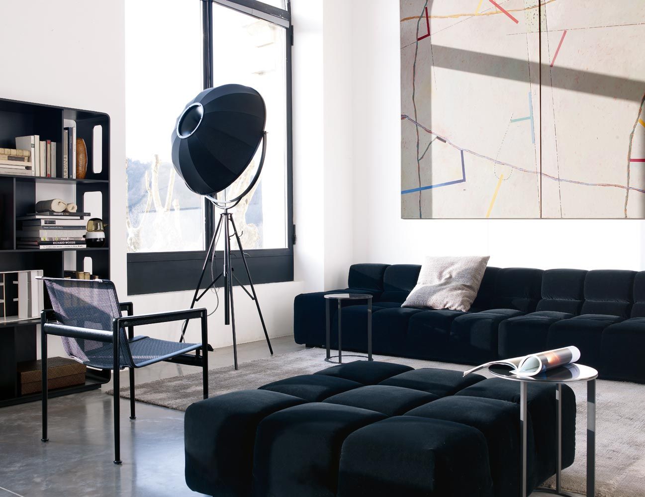 Секционный диван из ткани B&B Italia Tufty Time ARCH-00056026 - Вид №6