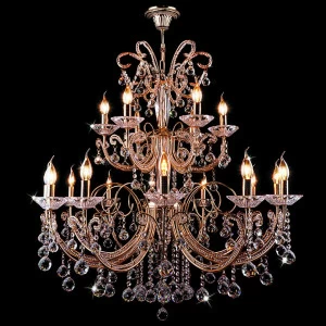 Подвесная люстра Eurosvet 2049/12+6 золото Strotskis EUROSVET ДИЗАЙНЕРСКИЕ 188096 Золотой