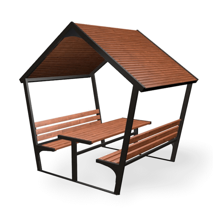 14404 ПЕНТА Simple 01, беседка парковая LAB.Space 