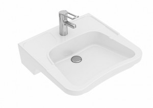 500.922.00.5 Подвесная раковина настенная прямоугольная IDO