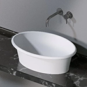 L491101 Накладная раковина на столешницу  овальная A. e T. Italia PRINCESS