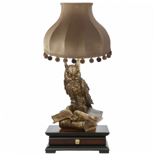 33006/1,34074 Настольная лампа с бюро Ученый Филин Классика Поталь BOGACHO