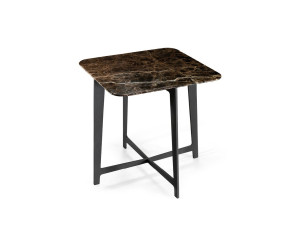 Квадратный мраморный журнальный столик