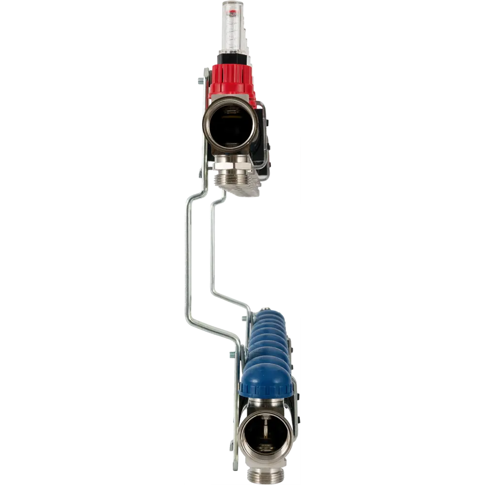 Коллекторная группа Uni-Fitt со встроенными расходомерами 1"х3/4" 10 выходов 440E4310 STLM-2089645 - Вид №2