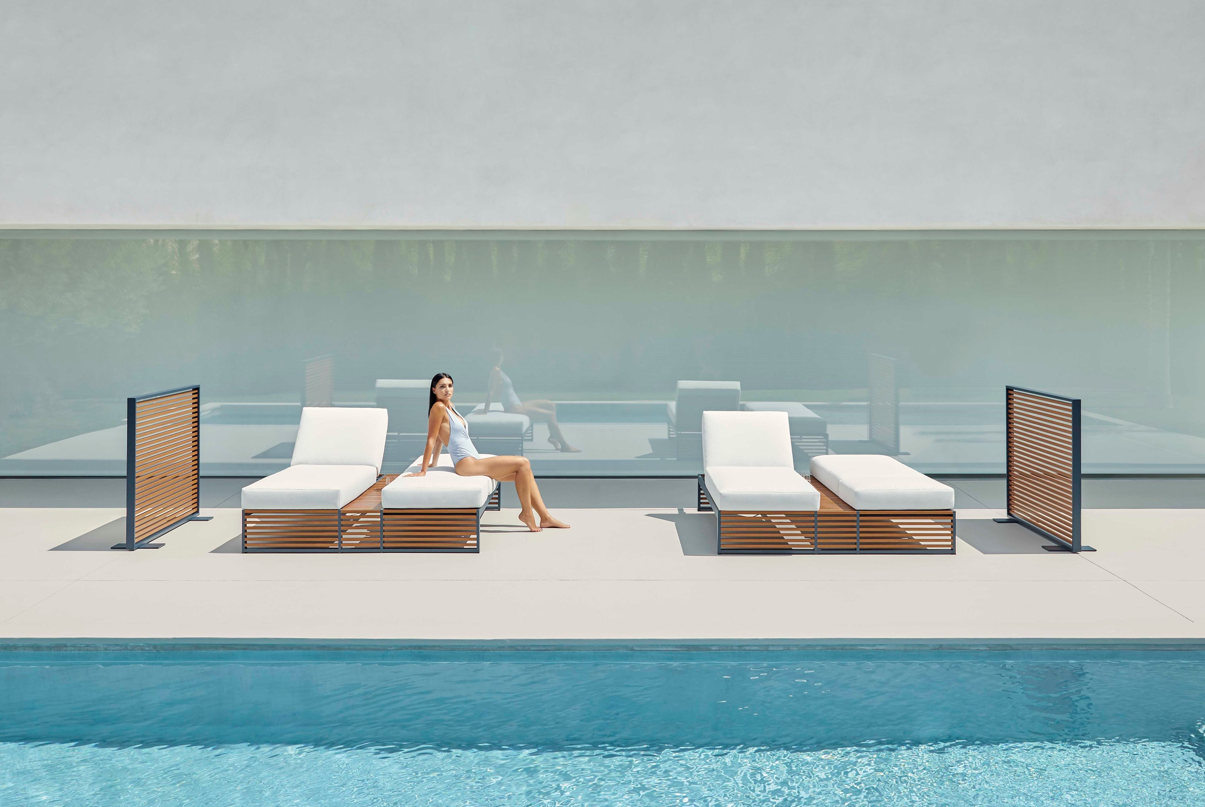 Термокрытая алюминиевая и деревянная перегородка GANDIABLASCO Celosías ARCH-00063177 - Вид №16