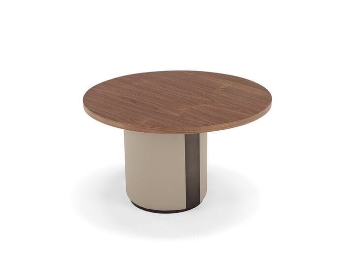 Деревянный круглый журнальный столик Max Divani KRISA ARCH-00039018