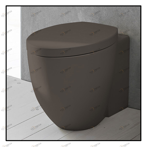 LGVAAN Приставной унитаз напольный Коричневый Ceramica Cielo Le Giare Италия