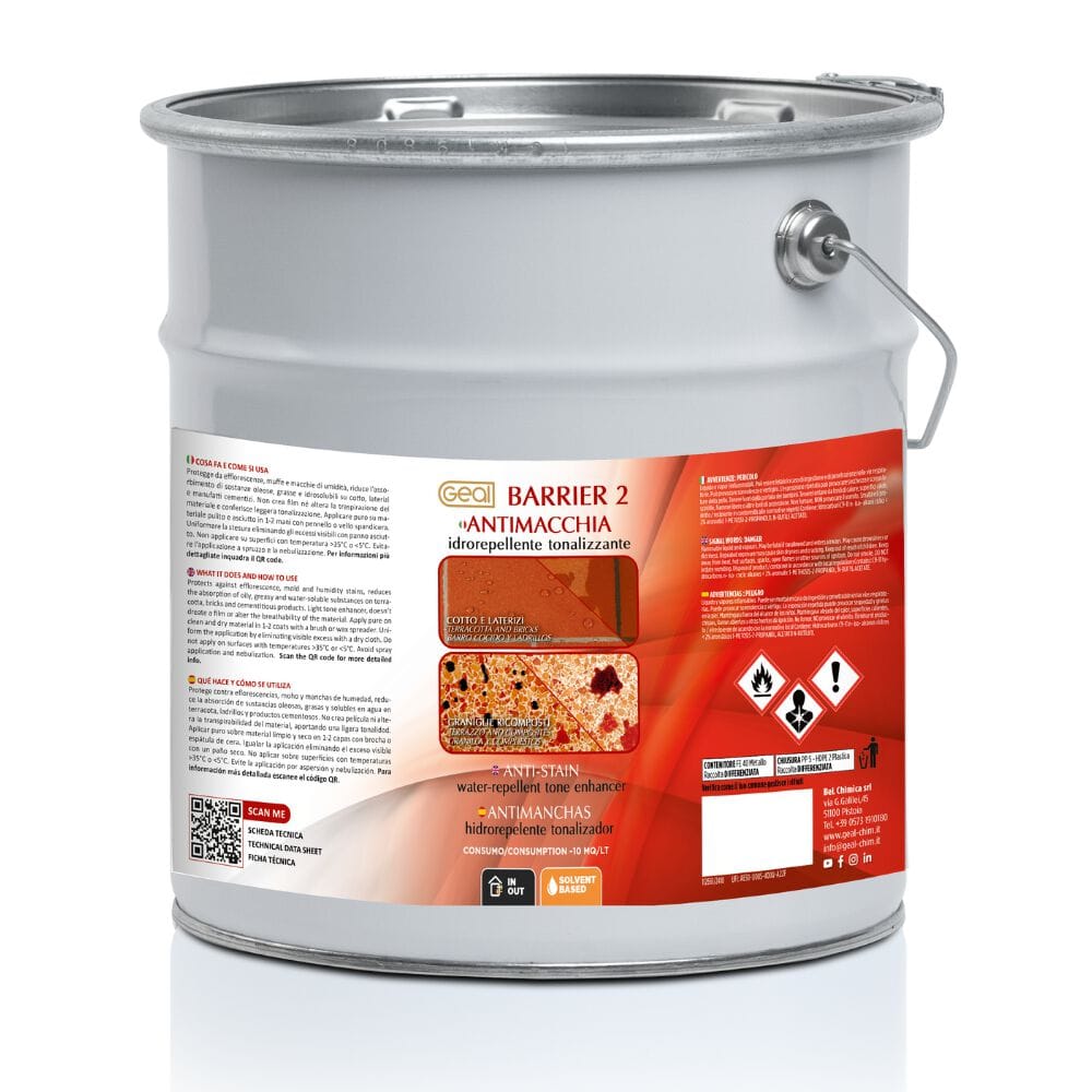 Тонизирующее водоотталкивающее средство для удаления пятен Geal BARRIER 2 ARCH-00063102 - Вид №1