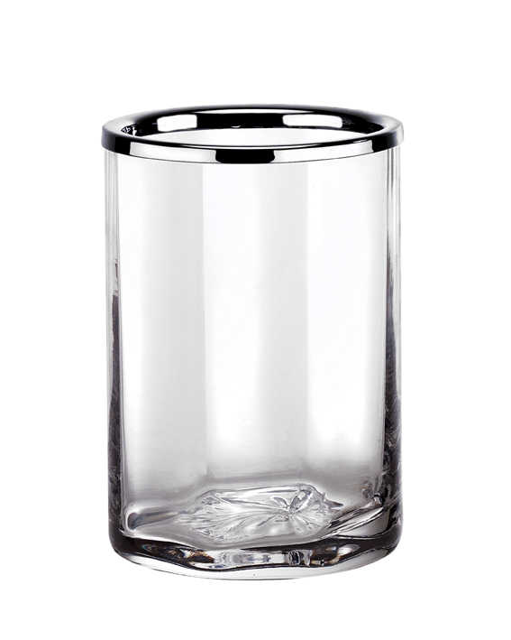 6601/SB-WAV Surya Crystal, стакан, цвет светлая бронза - стекло с эффектом волны