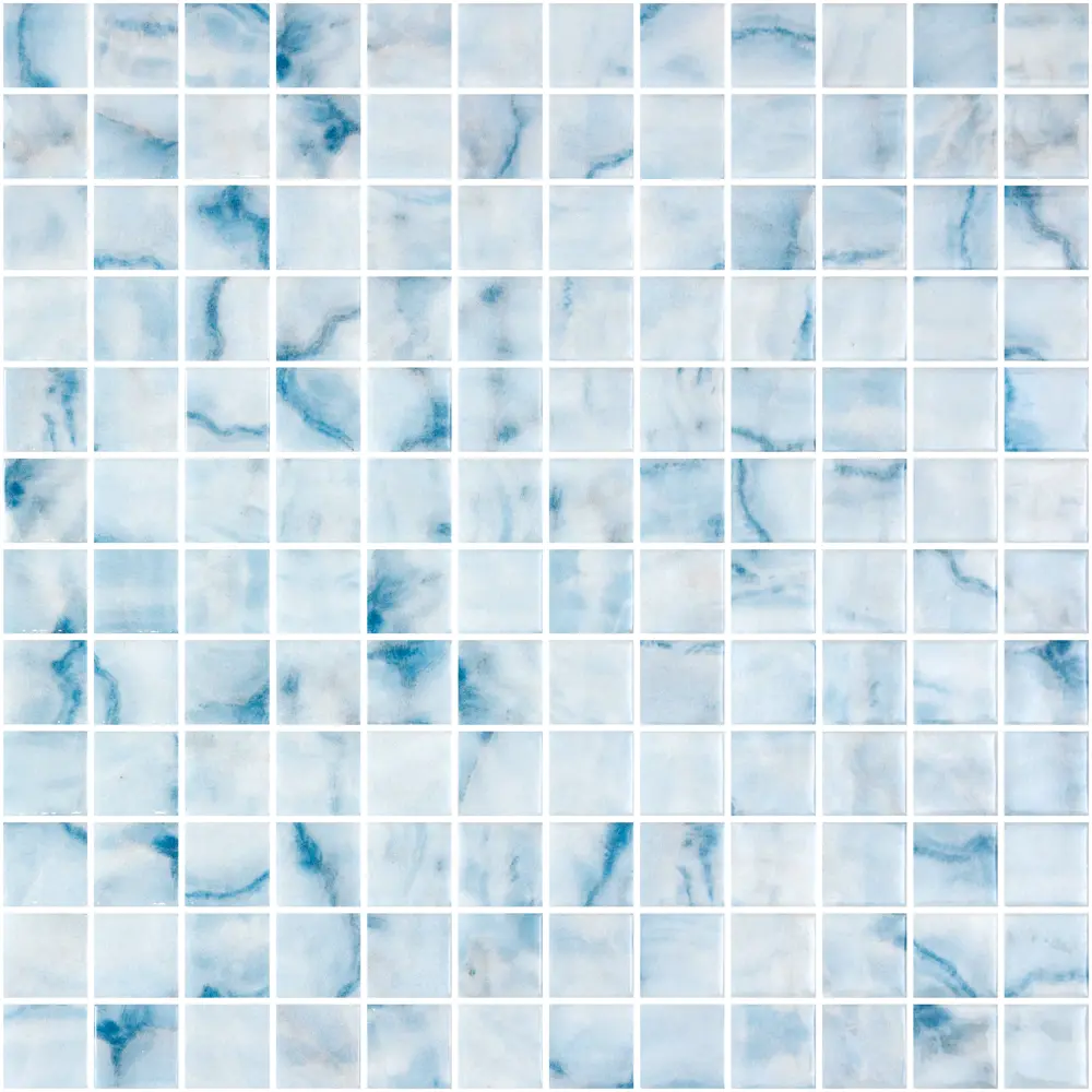 Мозаика Pietra Maureen стекломасса 31.1x4.9 см цвет синий 83681520 STLM-2129718 Santreyd Мозаика Onix - Вид №2