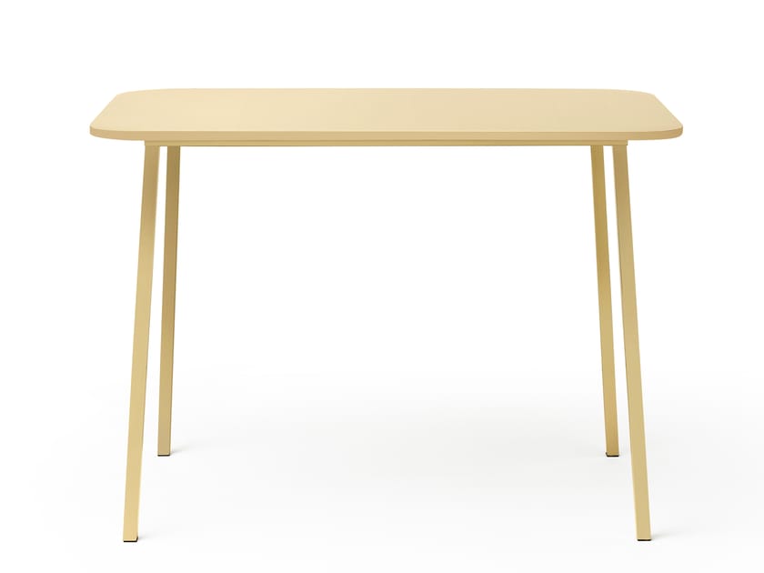 Письменный стол из нержавеющей стали GHIDINI1961 Майами ARCH-00028287