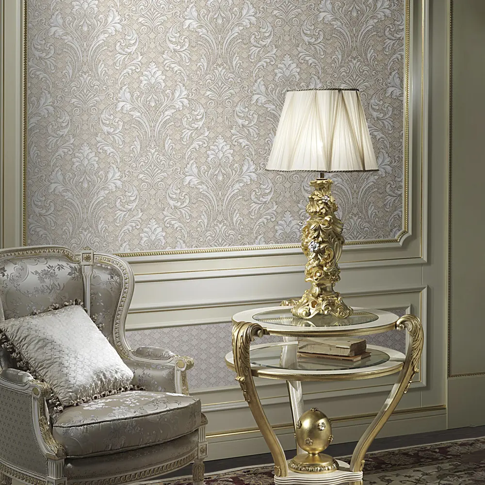 Обои флизелиновые Medici бежевые 1.06 м ЭР2035-3 Erismann STLM-2044339 - Вид №3