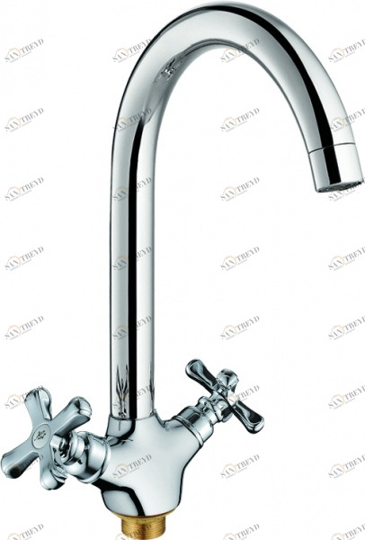 Смеситель для кухни Rush Bianki BI7650-24 высокий хром 1152317