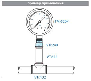 VTr.240.N.0704 Фитинг резьбовой – муфта переходная Valtec 1 1/4" х 1/2"  - Вид №9
