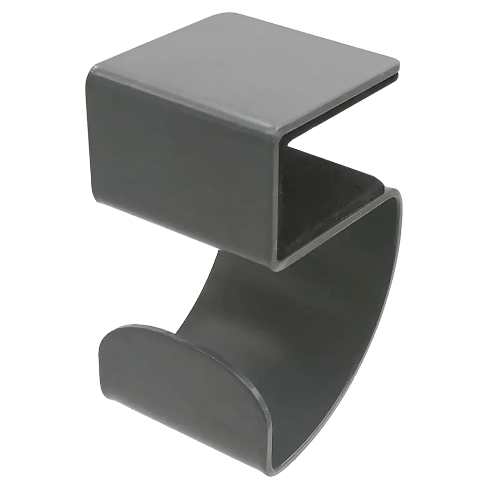 Крючок-вешалка Spaceo KUB Paris металл цвет тёмно-серый STLM-2162019 - Вид №1