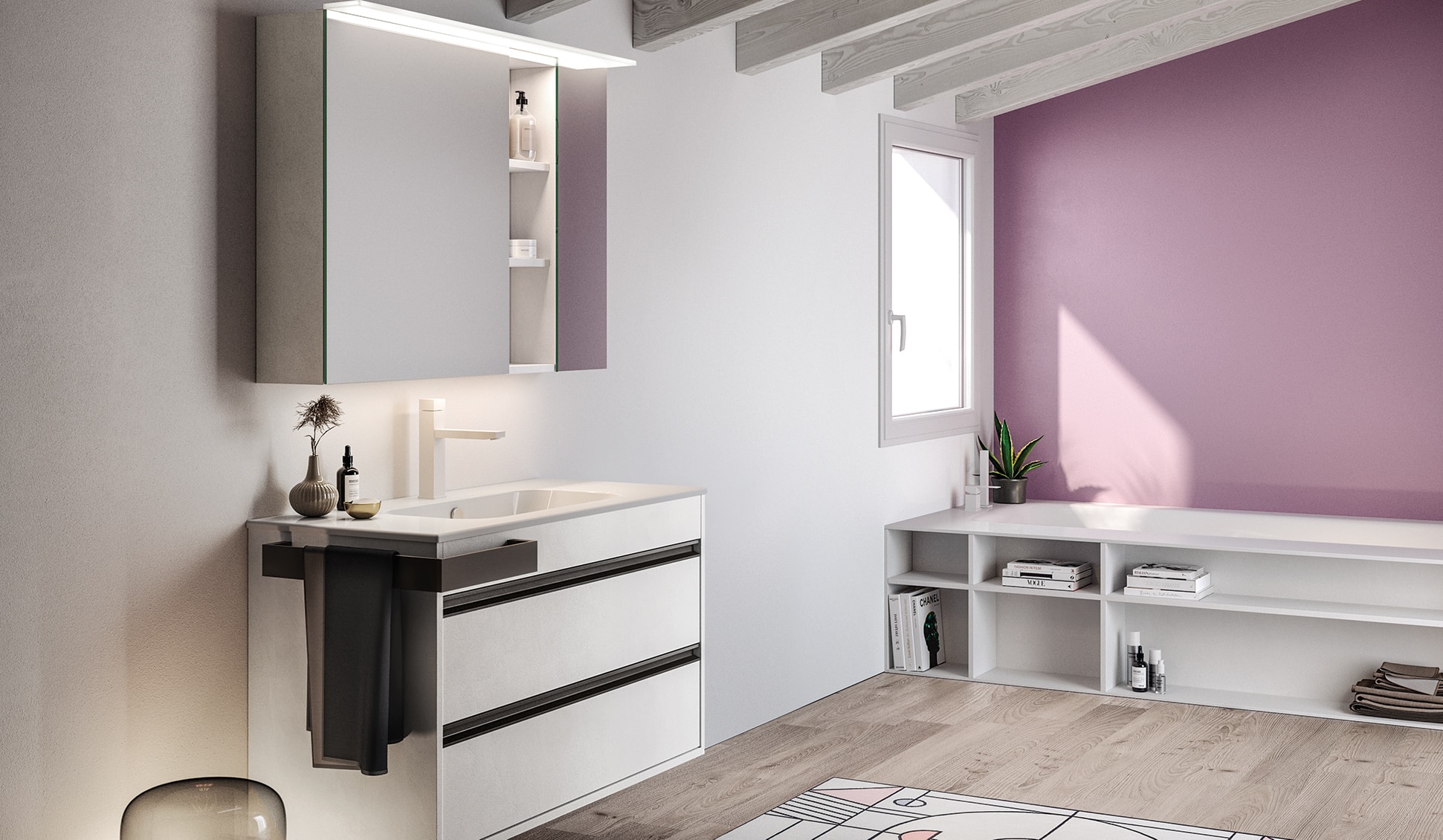 Rock — the two position towel rail Mastella  Мебелировка  - Вид №1