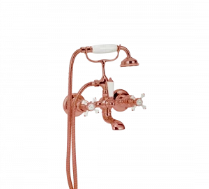 Gentry Home Смеситель для раковины от центра к центру 2 отверстия под смеситель 200 мм Chelsea Copper