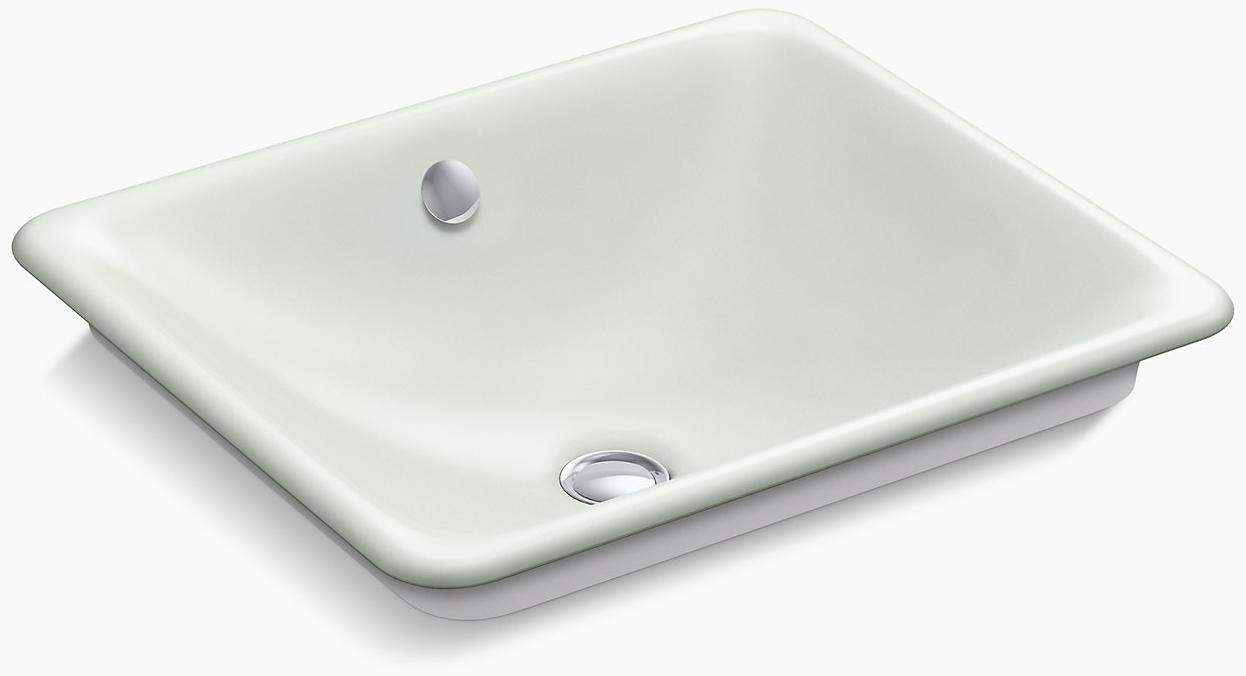 K-5400-W-FF Накладная раковина на столешницу  прямоугольная Kohler 