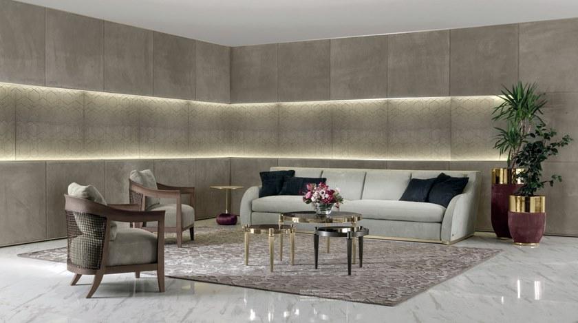 Longhi Кожаные буазери со встроенной подсветкой Aluminiun chic – doors Serie 342 - Вид №4