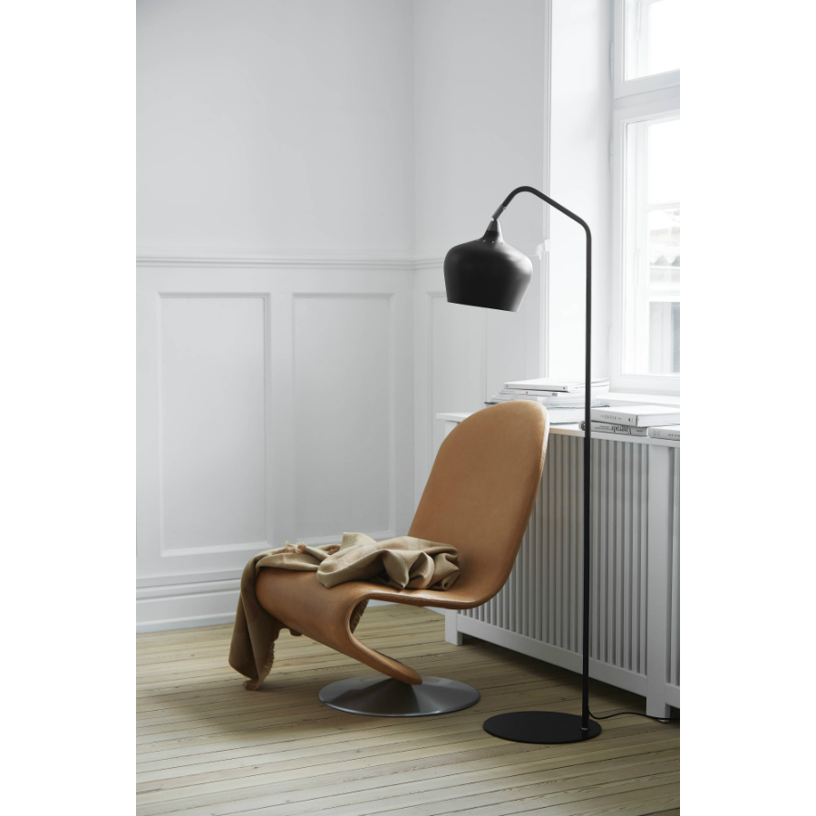 Лампа напольная Cohen, черная матовая Frandsen 633716501163371652 - Вид №1