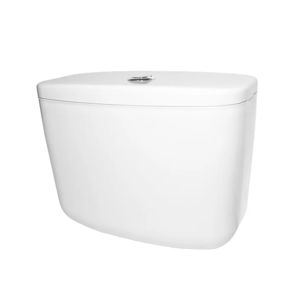 Бачок для унитаза ИНКОЭР с хромированной кнопкой и боковым подводом 88887734 Пластик STLM-0984872