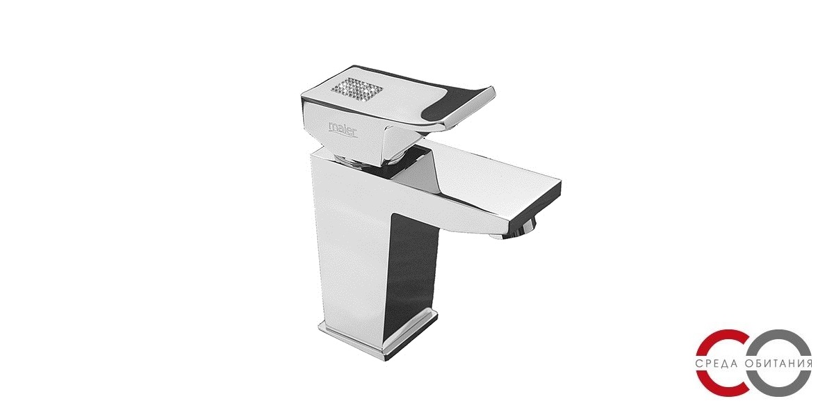 Однорычажный смеситель для раковины 56.002C MAIER SURF DIAMOND 56002C - Вид №1