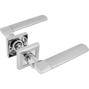 Дверные ручки Adden Bau Line Q142 без запирания, цвет матовый хром