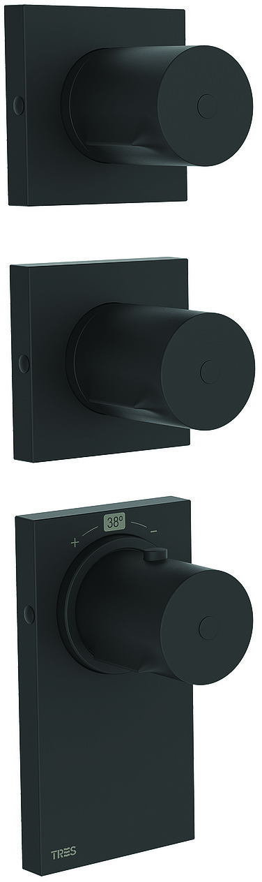БЛОЧНАЯ СИСТЕМА Блочная система 3-ходовой скрытый термостатический смеситель-20635399NM TRES