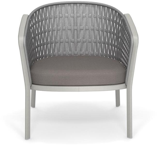 emu Кресло для отдыха из алюминия и плоского троса Carousel 1218 - Вид №1