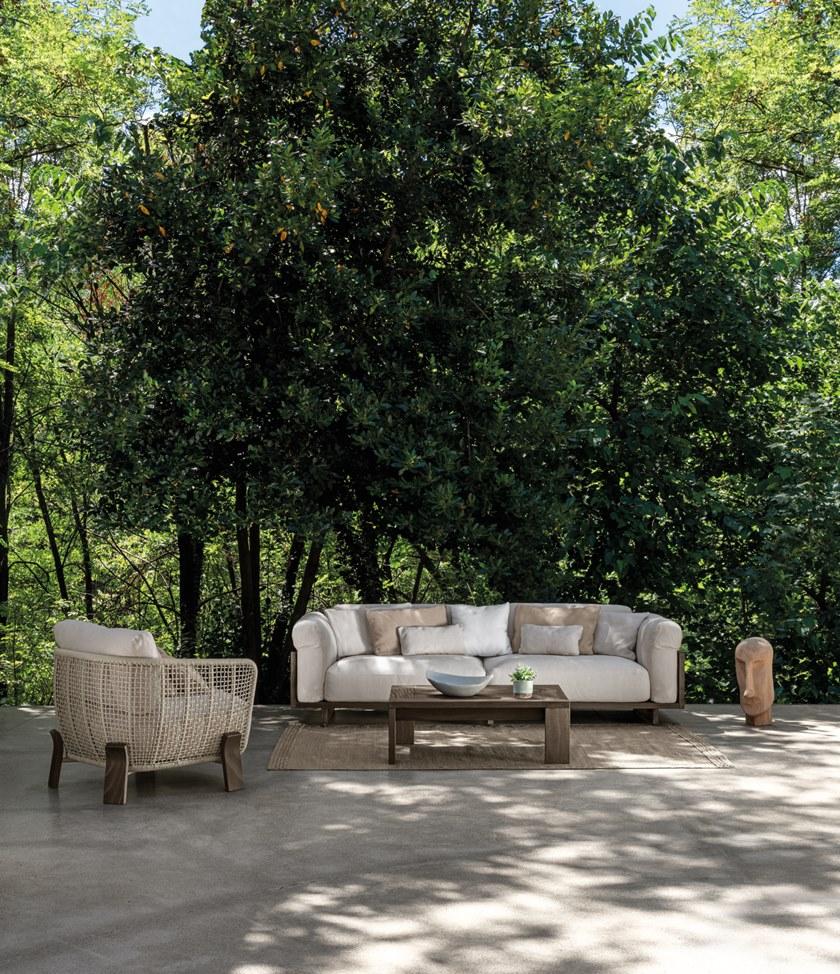 Talenti Низкий прямоугольный садовый столик accoya® Argo Agotc180-agotc95 - Вид №4