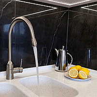 SКN-O3-01-SN Смеситель-озонатор Kona Ozone однорычажный, высокий излив Konaozone  - Вид №6