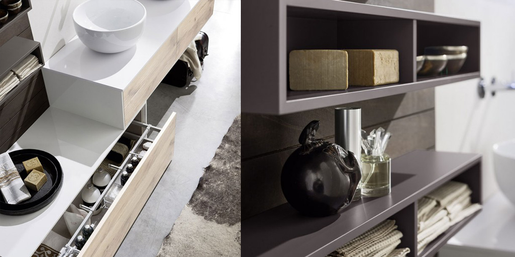 Комплект мебели для ванной Sky 161 Arbi Sky Antique Oak Collection Skynews SKY161 - Вид №2