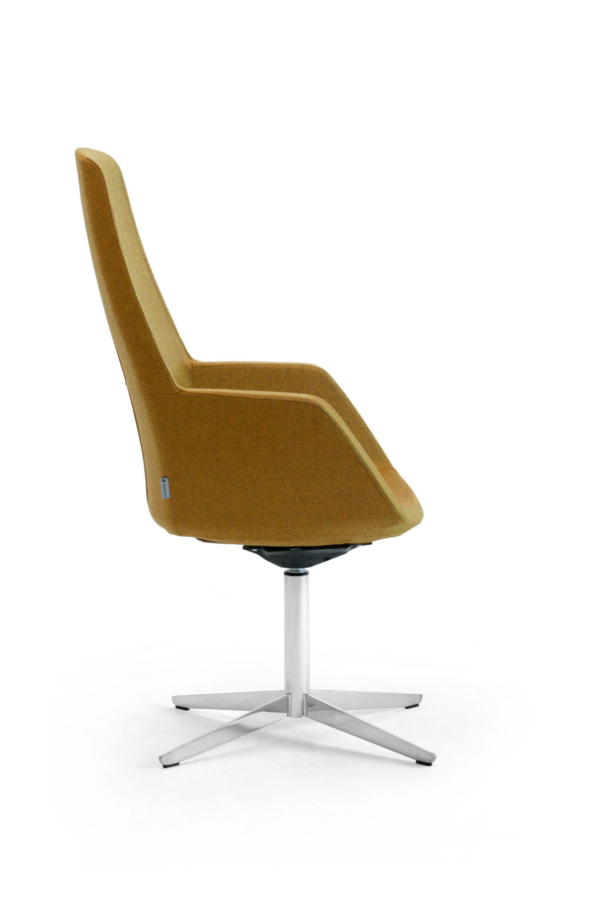 Стул из ткани с высокой спинкой Leyform Gaia ARCH-00092534 - Вид №5