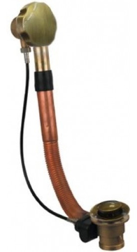 Слив-перелив MIGLIORE Ricambi ML.RIC-20.708.CR, наружняя часть -хром  - Вид №3