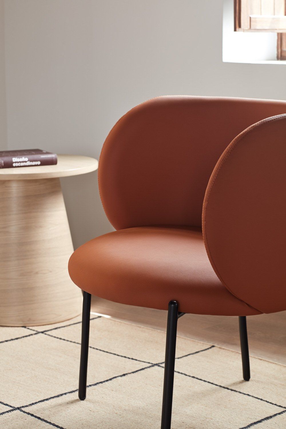 Кресло из искусственной кожи с подлокотниками TEULAT Mogi ARCH-00092240 - Вид №26