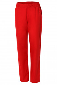 5044945 Брюки ВИТА женские красные  Медицинская одежда  размер 48-50/158-164