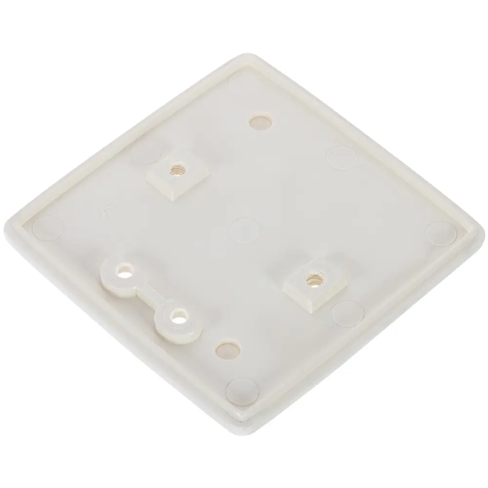 Пластина монтажная для выключателя Reone 69х69 мм, цвет слоновая кость STLM-2178505 - Вид №1