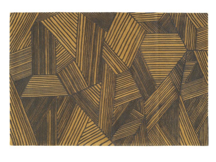 Прямоугольный шерстяной ковер с геометрическим рисунком Toulemonde Bochart The Designers ARCH-00067981