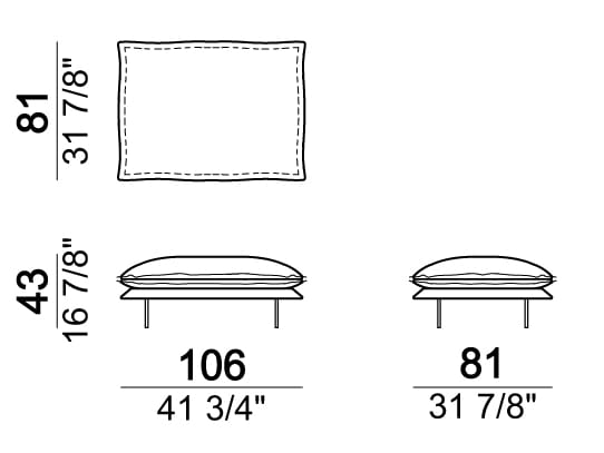 Кожаный модульный диван Arketipo Auto-Reverse ARCH-00031284 - Вид №15