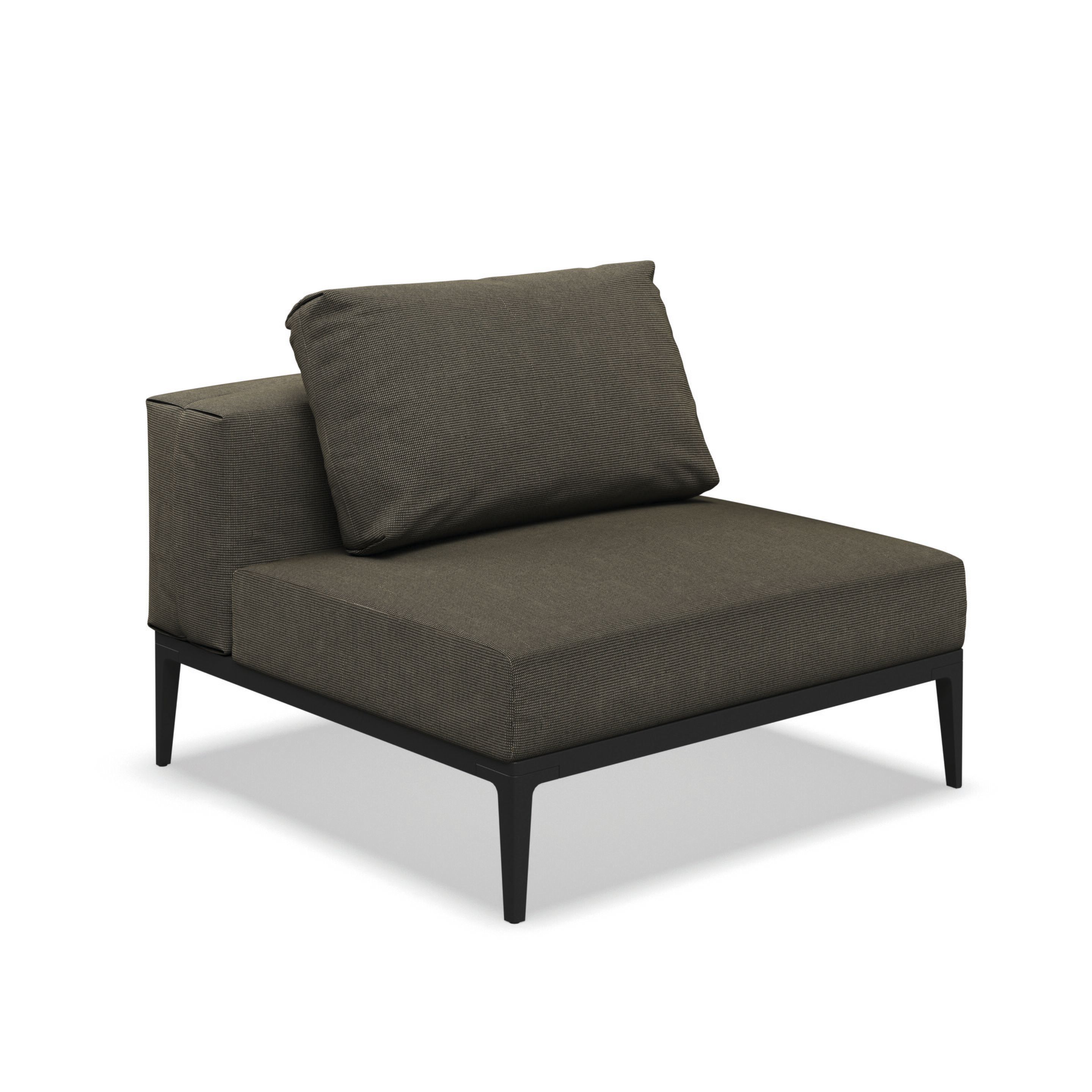 Тканевый угловой модульный садовый диван Gloster сетка ARCH-00114712 - Вид №36