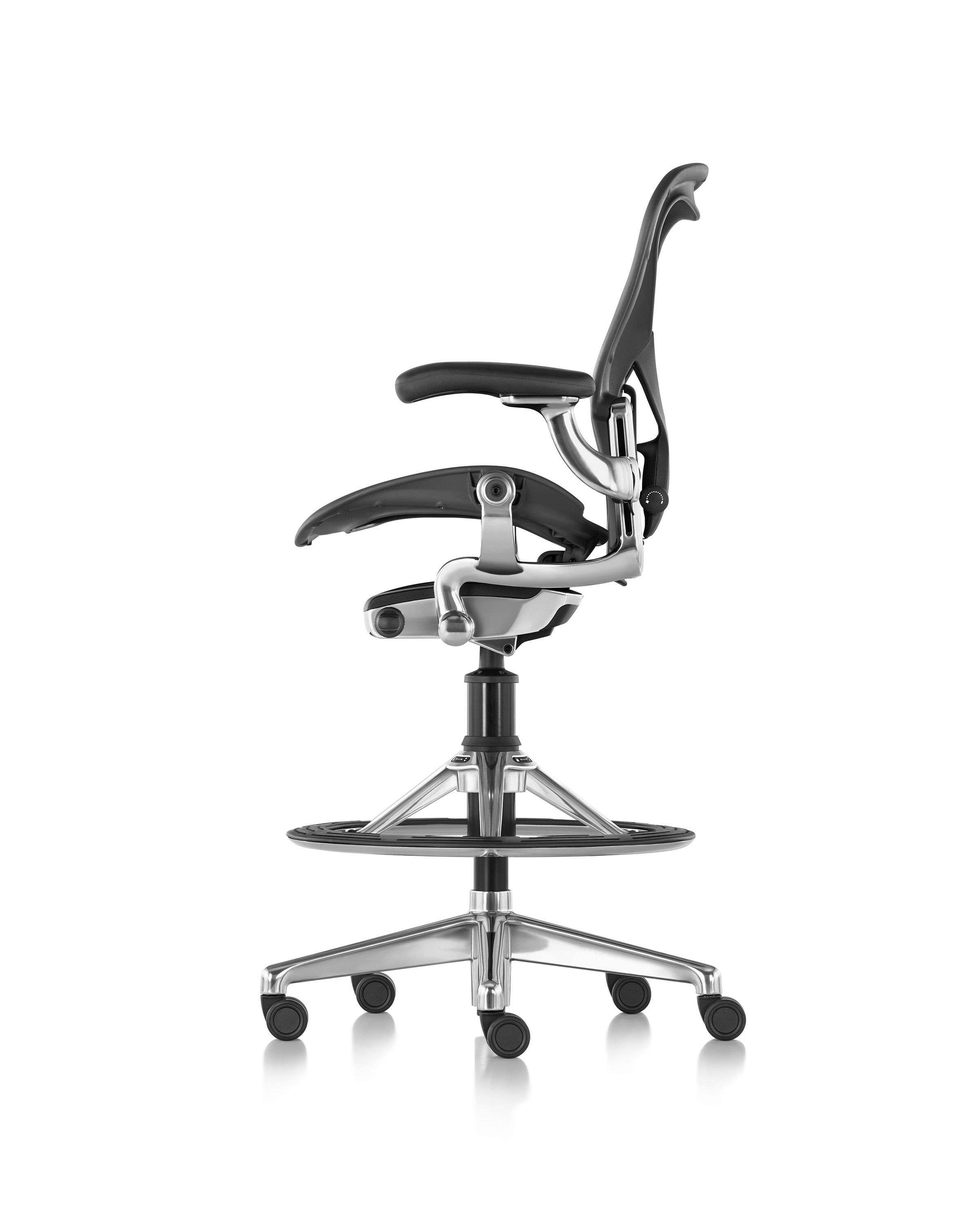 5 спиц поворотный офисный стул с подлокотниками Herman Miller Aeron ARCH-00029451 - Вид №14