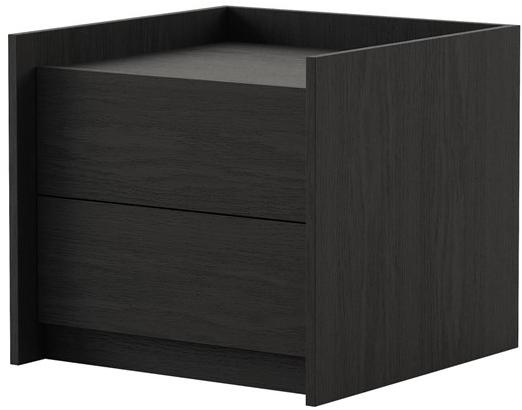 Laskasas Квадратная тумбочка из дерева с ящиками Endy Lk1320  - Вид №2