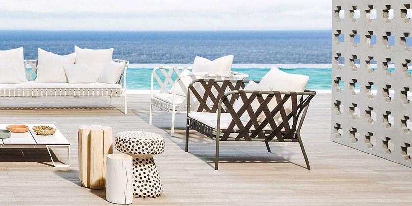 Gervasoni Кресло из алюминия с подлокотниками Gervasoni outdoor sun-id-1471947 - Вид №5