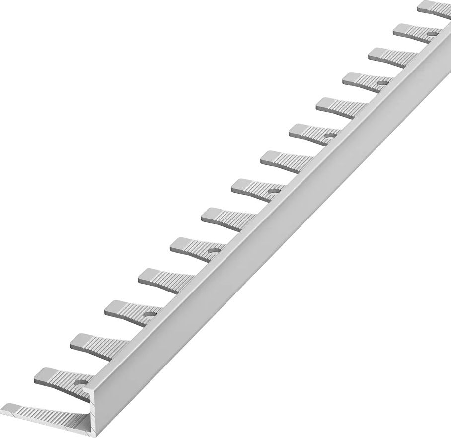 18186376 Уголок наружный гибкий Alprofi 270 см цвет серебро STLM-0009898